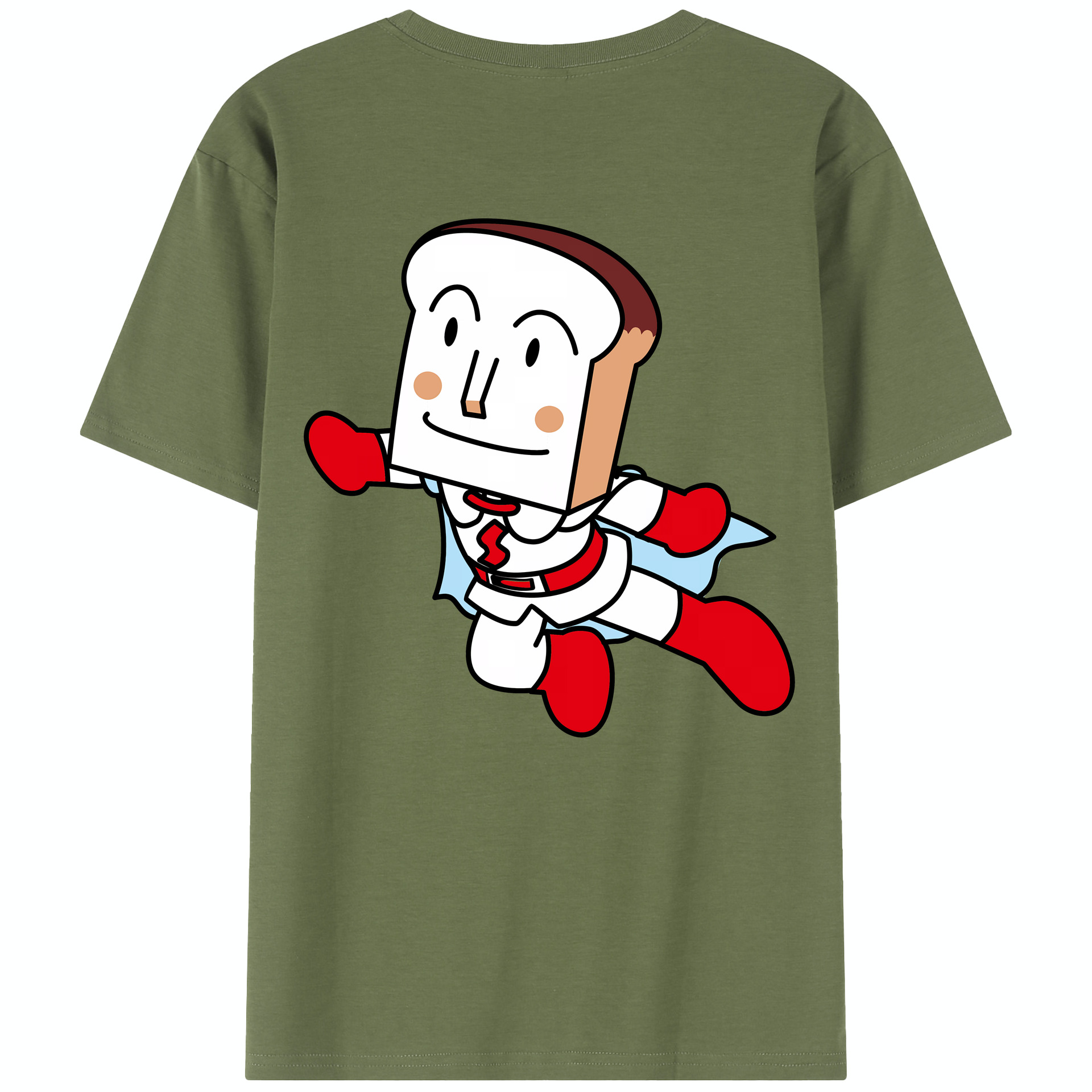 （画像用） アンパンマン Anpanman 綿100％半袖Tシャツ（背面プリント）
